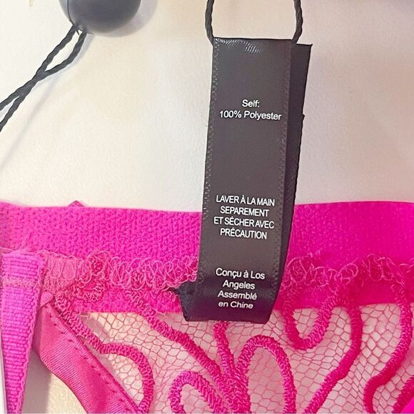 FOR LOVE & LEMONS Soutache Embroidered Garter Size S - Picture 7 of 9